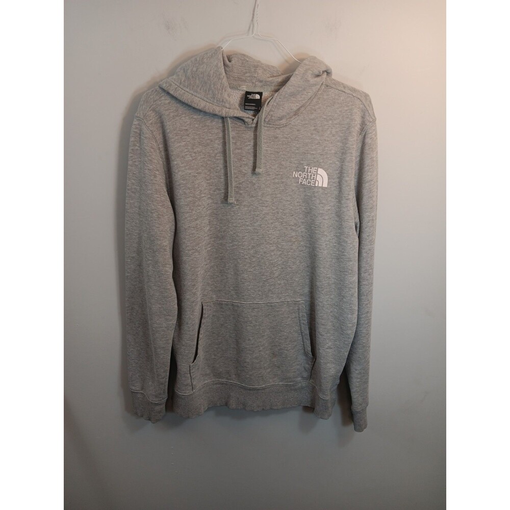 The North Face Sweatshirt Mens Size L Hoodie Pullover Outdoors Sweater Grey